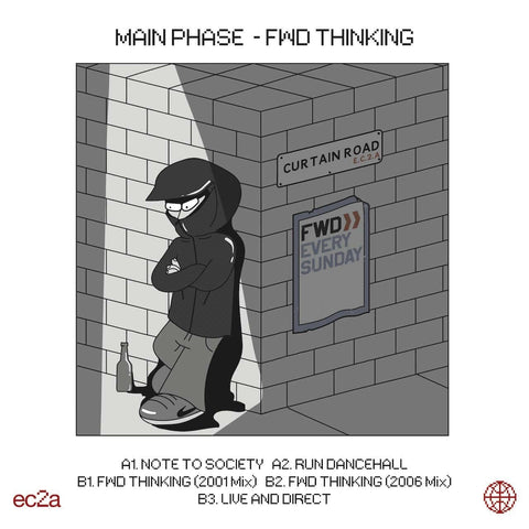 Main Phase - FWD Thinking (Vinyl) - Main Phase - FWD Thinking (Vinyl) - Your resident Dubplate Service Provider is back with the second round on ec2a’s 12” series, Original Pirate Material. The follow up from the impressive sellout VA is surprisingly the - Vinyl Record