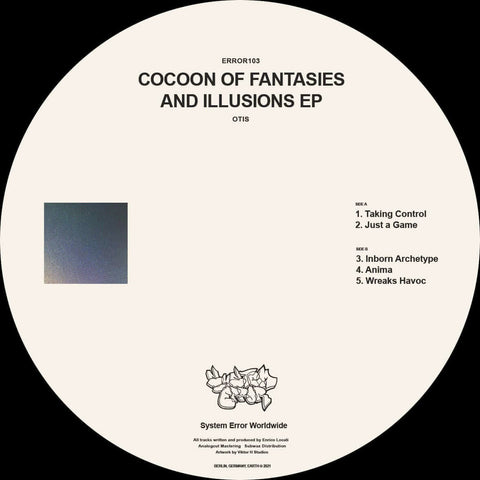 Otis - Cocoon of Fantasies and Illusions EP (Vinyl) - Otis - Cocoon of Fantasies and Illusions EP (Vinyl) - With its 3rd release on the ERROR100 Series, System Error showcases Italian producer Otis, who delicately produced 5 club orientated tracks pulling - Vinyl Record