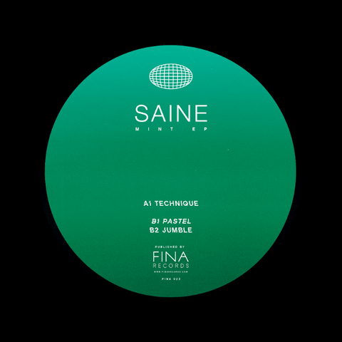Saine - Mint - Saine - Mint EP (Vinyl) at ColdCutsHotWax Label: Saine - FINA023 Format: Vinyl, 12", EP Genre: Deep House, House Saine - Mint EP (Vinyl) at ColdCutsHotWax Label: Saine - FINA023 Format: Vinyl, 12", EP - FINA - FINA - FINA - FINA - Vinyl Record