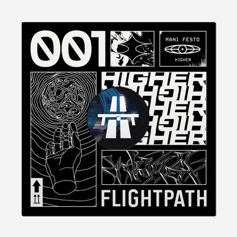 Mani Festo - Higher EP (Vinyl) - Mani Festo - Higher EP (Vinyl) - Vinyl, 12", EP - Flightpath - Flightpath - Flightpath - Flightpath - Vinyl Record