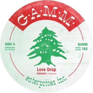 Love Drop - 'Lebanon / Liberation' Vinyl - Artists Love Drop Genre Disco, Lebanon Release Date 8 March 2022 Cat No. GAMM162 Format 12