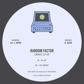 Random Factor - Crack It EP (Vinyl) - Random Factor - Crack It EP (Vinyl) - Emerging from the shadows, Carl comes back with four beastly, hard hitting slabs - an EP produced in the 2000s that never saw the light before. Futuristic pads, combined with roll Vinly Record