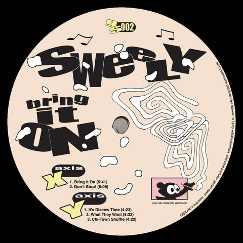 Sweely - Bring It On - Artists Sweely Genre Tech House Release Date 17 Feb 2023 Cat No. GS002 Format 12" Vinyl - Global Swing - Global Swing - Global Swing - Global Swing - Vinyl Record
