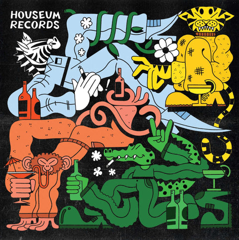 Various - Feral Fever - Artists Various Genre Tech House, Deep House Release Date 13 Jan 2023 Cat No. HSM010 Format 2 x 12" Vinyl - Houseum Records - Vinyl Record