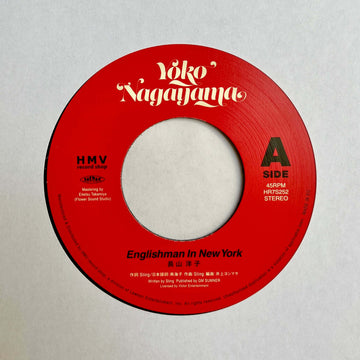 Yoko Nagayama - 'Englishman In New York' Vinyl - Artists Yoko Nagayama Genre Pop, Reissue Release Date 24 Jun 2022 Cat No. HR7S252 Format 7
