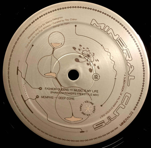 Fashion Queens, Memphis - MINERAL03 - Artists Fashion Queens, Memphis Genre House, Tech House Release Date 17 December 2021 Cat No. MINERAL03 Format 12" Vinyl - Mineral Cuts - Mineral Cuts - Mineral Cuts - Mineral Cuts - Vinyl Record