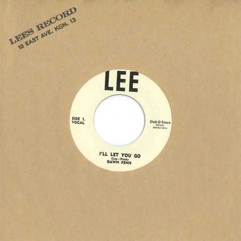 Dawn Penn / Diane Lawrence - I'll Let You Go / Hound Dog 7" - Highly sought after double A-sided female rocksteady vocals. Dawn Penn cut of The Uniques - Let Me Go Girl. On flip side is another popular female vocal tune by Dian Lawrence that was also cove - Vinyl Record