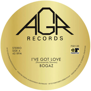 Bogaz - I've Got Love - Artists Bogaz Genre Boogie, Disco, Electronic Release Date 24 Feb 2023 Cat No. FSR120 Format 12