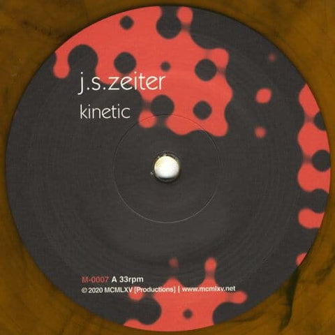 J.S Zeiter - Kinetic [Orange Vinyl] (Vinyl) - J.S Zeiter - Kinetic [Orange Vinyl] (Vinyl) - J.S.Zeiter's MCMLXV label is back after a five year gap. This release features two variations of a deep and minimal floor filler. Orange Marbled 12" Vinyl, EP - MC - Vinyl Record
