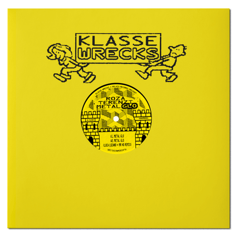 Roza Terenzi - 'Metal Glo' Vinyl - It was somehow inevitable that long time friends Klasse Wrecks and Pelvis would come together and release a joint venture, the UK/Hong Kong based record label and Australian multi-disciplinary fashion/music/design-house - Vinyl Record