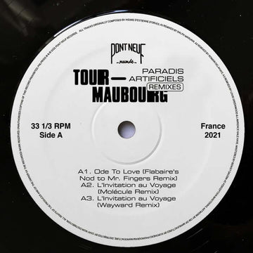 Tour-Maubourg - Paradis Artificiels (Remixes) - Artists Tour-Mauborg Genre House, Deep House Release Date 8 April 2022 Cat No. PNLPR001 Format 12