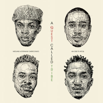 Medline & Stephane Carricondo - A Quest Called Tribe - A Quest Called Tribe begins with a series of portraits drawn by Stéphane Carricondo in 2017 dedicated to Hip-Hop legends. As close partner in art Medline proposed to create a soundtrack for them... - Vinly Record