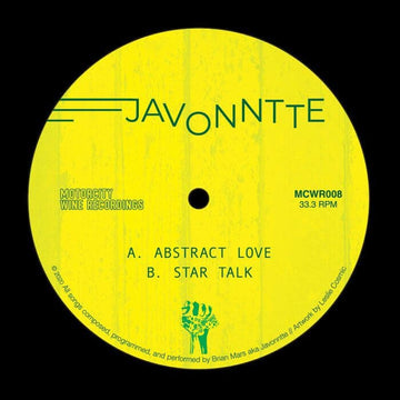 Javonntte - 'Abstract Love' Vinyl (PRE-ORDER) - Artists Javonntte Genre House Release Date 31 May 2022 Cat No. MCWR 008 Format 12