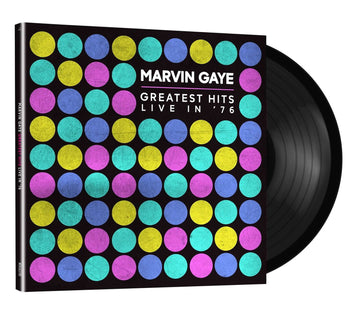Marvin Gaye - Greatest Hits Live in 76 - Artists Marvin Gaye Genre Soul, Live Album Release Date 27 Jan 2023 Cat No. 4822795 Format 2 x 12