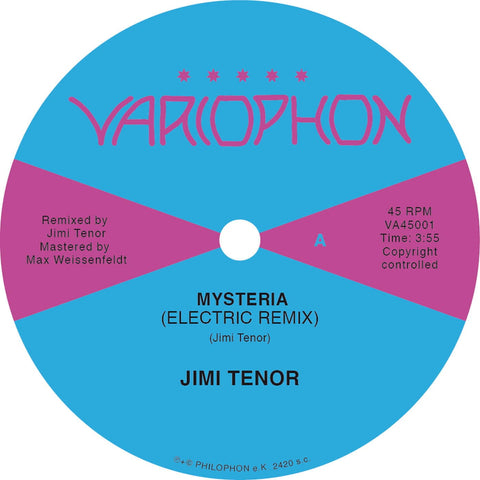Jimi Tenor - Mysteria (Electric Remix) 7" (Vinyl) - Jimi Tenor - Mysteria (Electric Remix) 7" (Vinyl) - Variophon is Philophon's newly established sub-label. As the name suggests, Variophon is designed to release variations, or more commonly expressed, re - Vinyl Record