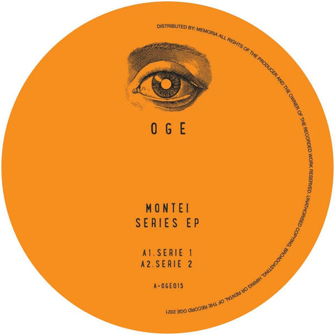 Montei - Series EP (Vinyl) - Montei - Series EP (Vinyl) - Next up on OGE's main imprint is Argentina's Montei, 4 killer cuts for the dancefloor Vinyl, 12", EP - OGE - OGE - OGE - OGE - Vinyl Record
