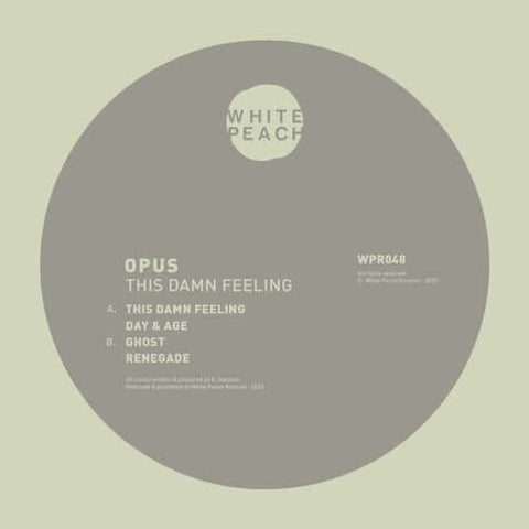 Opus - This Damn Feeling (Vinyl) - Opus - This Damn Feeling - Vinyl, 12", EP - White Peach - Vinyl Record