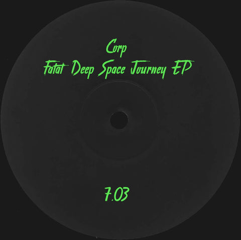 Corp - Fatal Deep Space Journey EP (Vinyl) - Corp - Fatal Deep Space Journey EP (Vinyl) - Partout strikes again with its Spanish series. The third release is signed by the Madrid-based producer Corp. Vinyl, 12", EP - Partout - Partout - Partout - Partout - Vinyl Record