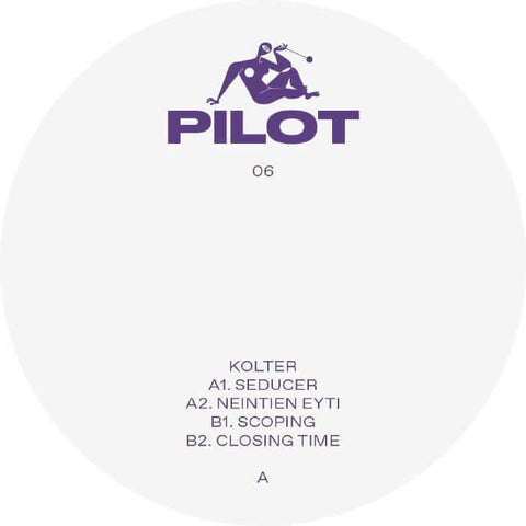 Kolter - Seducer - Artists Kolter Genre UK Garage Release Date 18 February 2022 Cat No. PILOT 06 Format 12" Vinyl - Pilot - Pilot - Pilot - Pilot - Vinyl Record