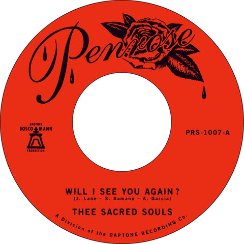Thee Sacred Souls - Will I See You Again? - Artists Thee Sacred Souls Genre Soul Release Date Cat No. PRS1007 Format 7" Single - Vinyl Record