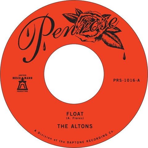 The Altons - Float / Cry For Me - Artists The Altons Genre Soul, R&B Release Date 24 Feb 2023 Cat No. PRS-1016 Format 7" Vinyl - Penrose Records - Penrose Records - Penrose Records - Penrose Records - Vinyl Record