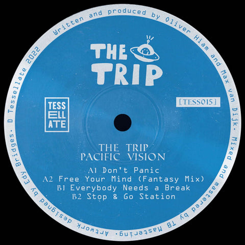 The Trip - Pacific Vision - Artists The Trip Genre Tech House Release Date 9 Dec 2022 Cat No. TESS015 Format 12" Vinyl - Tessellate - Vinyl Record