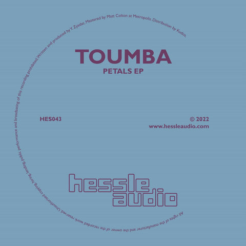 Toumba - Petals - Artists Toumba Genre Bass, Club, Jordan Release Date 3 Feb 2023 Cat No. HES043 Format 12" Vinyl - Hessle Audio - Hessle Audio - Hessle Audio - Hessle Audio - Vinyl Record