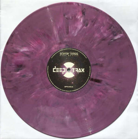 Sonar Base - Dark Matter - Artists Sonar Base Genre Electro, Techno, IDM Release Date 1 Jan 2018 Cat No. DPTX-012 Format 12" Marbled Vinyl - Deeptrax Records - Vinyl Record