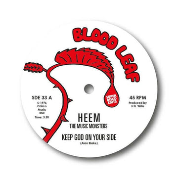 Heem The Music Monsters - Keep God On Your Side - Artists Heem The Music Monsters Genre Disco, Funk Release Date 1 Jan 2018 Cat No. SDE 33 Format 12