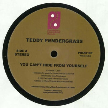 Teddy Pendergrass - You Can't Hide From Yourself / The More I Get, The More I Want - Artists Teddy Pendergrass Genre Disco, Soul Release Date 1 Jan 2019 Cat No. PR65019P Format 12