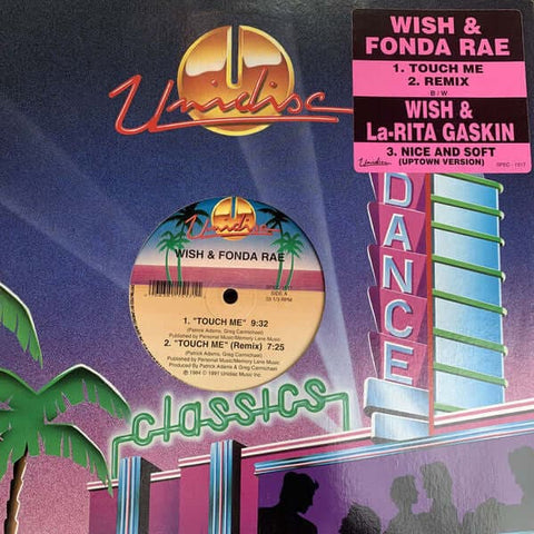 Wish & Fonda Rae / La-Rita Gaskin - Touch Me / Nice & Soft (Vinyl) - Wish & Fonda Rae / La-Rita Gaskin - Touch Me / Nice & Soft (Vinyl) - PRE-ORDER ITEM Expected in stock between 1st - 15th November PLEASE ORDER PRE-ORDER ITEMS SEPARATELY FROM IN STOCK IT - Vinyl Record