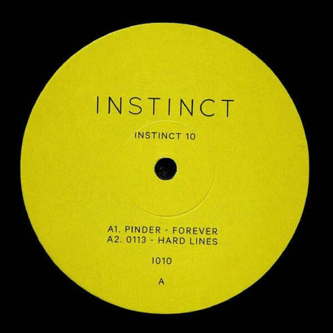 Various - Instinct 10 - Artists Various Genre UK Garage Release Date 1 Jan 2020 Cat No. I010 Format 12" Vinyl - Vinyl Record
