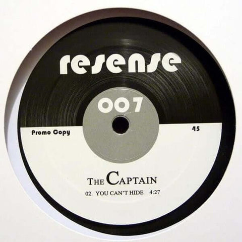 The Captain - Resense 007 - Artists The Captain Genre Soul, Rock, Edits Release Date 1 Nov 2008 Cat No. Resense 007 Format 12" Vinyl - Resense - Vinyl Record