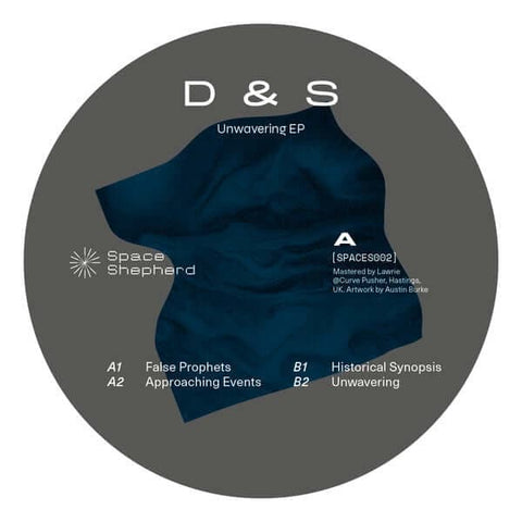 D & S - Unwavering - Artists D & S Genre Electro, Techno, Acid Release Date 1 Feb 2021 Cat No. SPACES002 Format 12" Vinyl - Space Shepherd - Space Shepherd - Space Shepherd - Space Shepherd - Vinyl Record