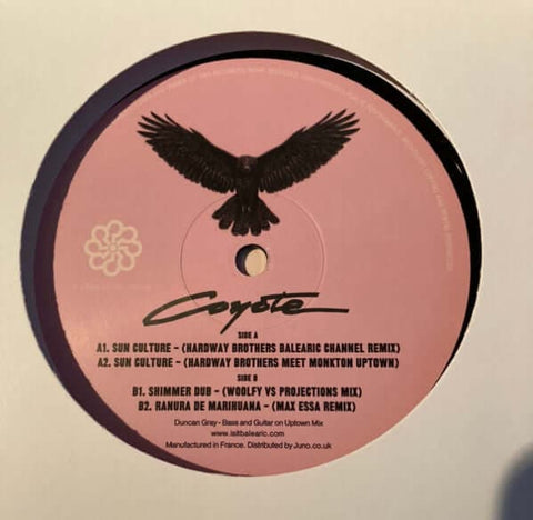 Coyote - Buzzard Country Remixes - Artists Coyote Genre Disco, Downtempo, Balearic Release Date 1 Jan 2021 Cat No. IIB056 Format 12" Vinyl - Is It Balearic? Recordings - Is It Balearic? Recordings - Is It Balearic? Recordings - Is It Balearic? Recordings - Vinyl Record