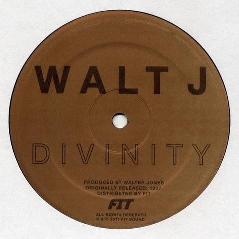 Walt J ‎– Divinity - Walt J ‎– Divinity (Vinyl) at ColdCutsHotWax Label: Fit Sound ‎– Fit / Walt-J 01 Format: Vinyl, 12", 45 RPM, Reissue Genre: Electronic Style: House, Techno, Deep House - Fit Sound - Fit Sound - Fit Sound - Fit Sound - Vinyl Record