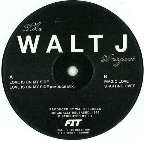 Walt J ‎– The Walt J Project - Walt J ‎– The Walt J Project (Vinyl) at ColdCutsHotWax Label: Fit Sound ‎– FIT / WALT-J 03 Format: Vinyl, 12", 33 ⅓ RPM, Reissue Genre: Electronic Style: Deep House - FIT - FIT - FIT - FIT - Vinyl Record