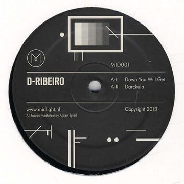 D-Ribeiro - Down You Will Get - Artists D-Ribeiro Genre Deep House, Techno Release Date 2 Nov 2013 Cat No. MID001 Format 12