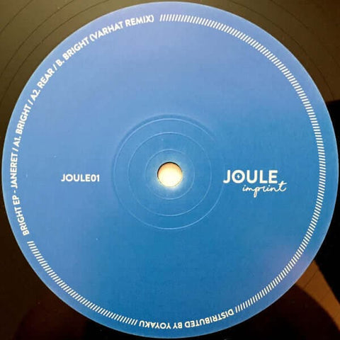 Janeret - Bright - Artists Janeret Genre Deep House Release Date 1 Jan 2016 Cat No. JOULE01 Format 12" Vinyl - Joule - Joule - Joule - Joule - Vinyl Record