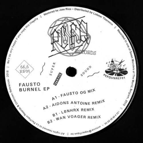 Fausto (Garraud) – Burnel - Vinyl, 12", EP - Le Pacifique Records - Vinyl Record