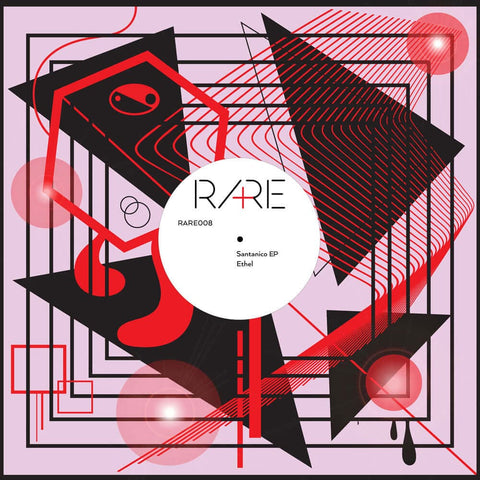 Ethel - Santanico EP - Next up on RA+RE is Ethel with a standout 3-tracker brimming with attitude. Each track with its own distinct identity, together they form a cohesive release that keeps you on your toes from the first bar to the last. Bold ‘80s-tinge - Vinyl Record