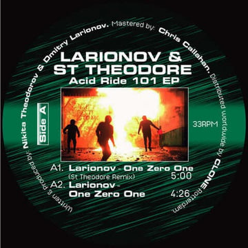 Larionov & St Theodore - Acid Ride 101 - Artists Larionov, St Theodore Genre Electro Release Date 25 March 2022 Cat No. RET013 Format 12