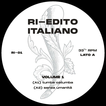 Ri-Edito Italiano - Vol. 1 (Vinyl) - Ri-Edito Italiano - Vol. 1 (Vinyl) - Vinyl, 12