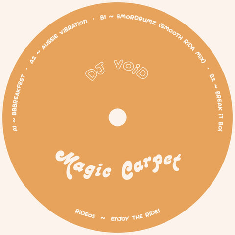 DJ Void - Smooth Rida - Catchy basslines and irresistible grooves define this debut EP... - Magic Carpet - Magic Carpet - Magic Carpet - Magic Carpet - Vinyl Record