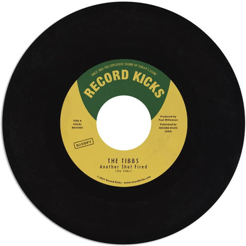 The Tibbs - Another Shot Fired / The Main Course 7" (Vinyl) Record Kicks presents "Another Shot Fired" the new single from the Tibbs on limited edition 45 vinyl. "Another Shot Fired" is the title track of the second studio album from the Dutch soul combo - Vinyl Record