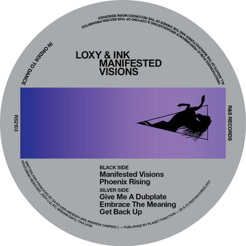 Loxy & Ink - Manifested Visions (Vinyl) - Two titans in UK breakbeat culture, Loxy & Ink were both present at the inception of the birth of UK dance music and continue to be torchbearers. With ‘Manifested Visions’ the duo does exactly what the title sugge Vinly Record