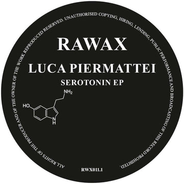Luca Piermattei - Serotonin EP (Vinyl) - Luca Piermattei - Serotonin EP (Vinyl) - RAWAX proudly welcomes Luca Piermattei to the family! Luca blowed us away with his great demos. To make a decision and select only 4 tracks was simply impossible, so we took Vinly Record