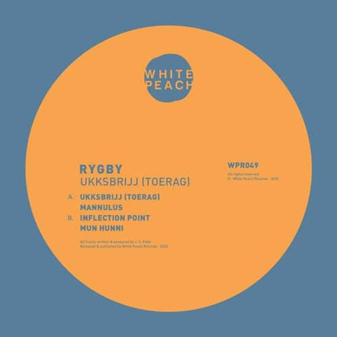 Rygby - Ukksbrijj (Toerag) (Vinyl) - Rygby - Ukksbrijj (Toerag) (Vinyl) - Vinyl, 12", EP - White Peach Records - White Peach Records - White Peach Records - White Peach Records - Vinyl Record
