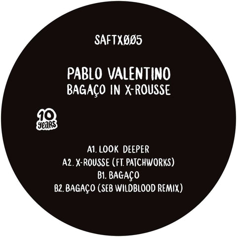 Pablo Valentino - Bagaco In X-Rousse - Artists Pablo Valentino Genre Deep House Release Date 4 Nov 2022 Cat No. SAFTX005 Format 12" Vinyl - SAFT - SAFT - SAFT - SAFT - Vinyl Record
