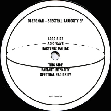 Obergman - Spectral Radiosity [Ltd. 200 Copies - 1 Per Customer] - Obergman - Spectral Radiosity (Vinyl) - New Furthur Electronix sub label, limited hand stamped copies... Vinyl, 12